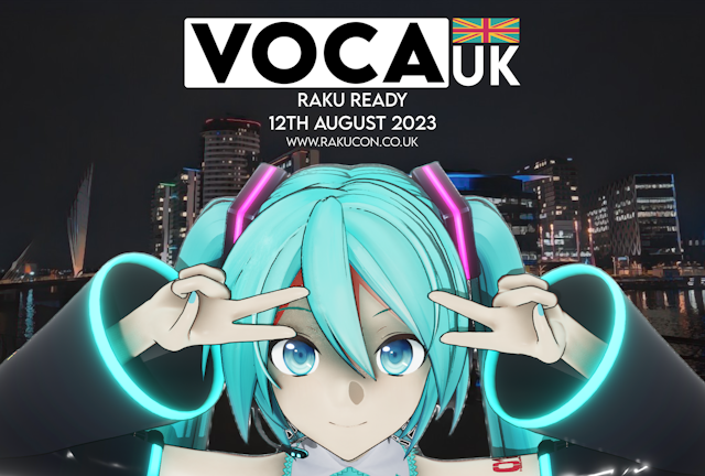 VOCA-UK 2023: RAKU READY Character Reveals!